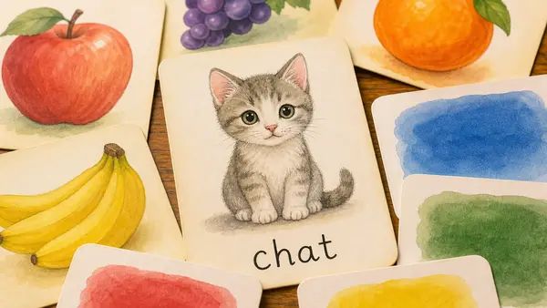 Couverture : Quel thème de flashcards choisir selon l'âge de mon enfant ?
