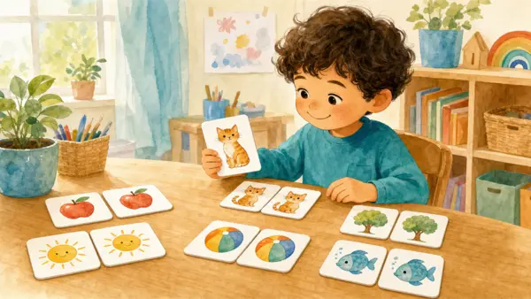Couverture : Flashcards à imprimer : comment enrichir le vocabulaire des enfants ?