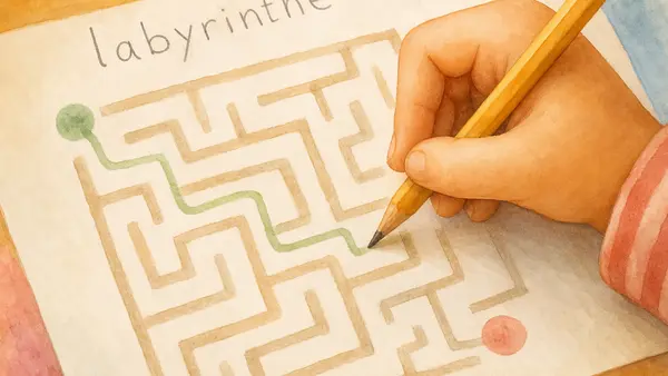 Couverture : Comment les labyrinthes préparent-ils la main à écrire ?