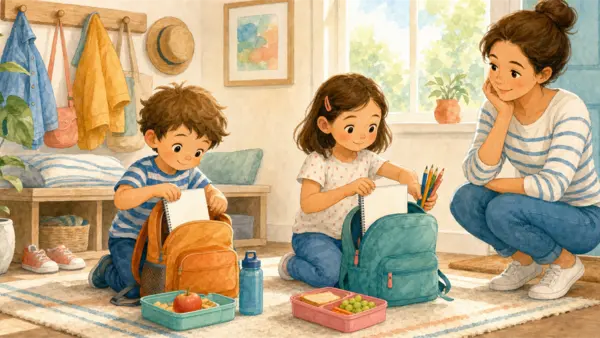 Couverture : Préparer la rentrée CP et maternelle : la check-list sereine des parents
