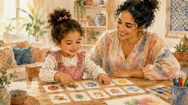 Couverture : Combien de temps faire travailler un enfant de maternelle à la maison ?