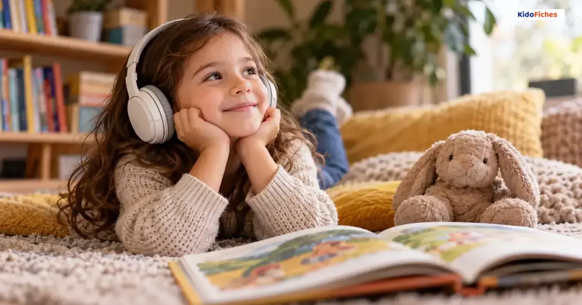 Couverture de l’article Histoires audio gratuites pour enfants : 3 ressources fiables en français
