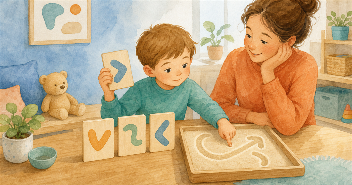 Couverture de l’article Confusion b d p q : comment aider votre enfant concrètement ?