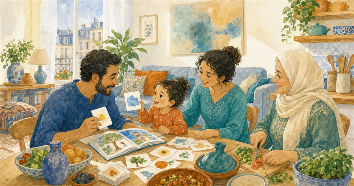 Couverture de l’article Transmettre l’arabe à ses enfants en France : le guide pratique