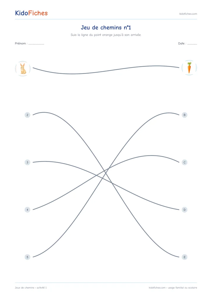 Activité 1 — Jeux de chemins