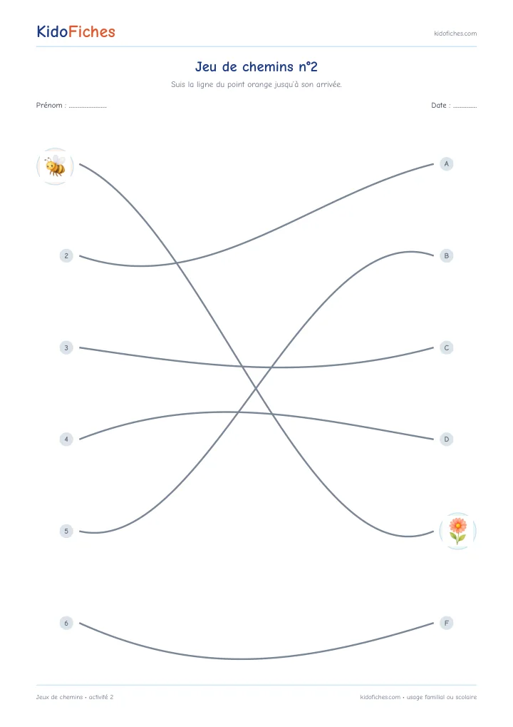 Activité 2 — Jeux de chemins