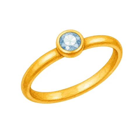 Illustration du mot bague
