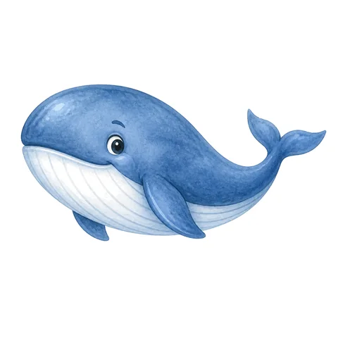 Illustration du mot baleine