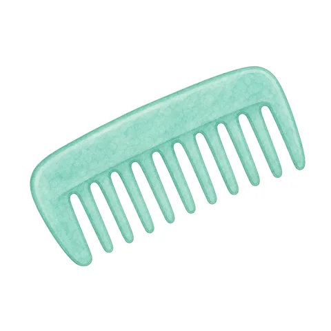 Illustration du mot peigne