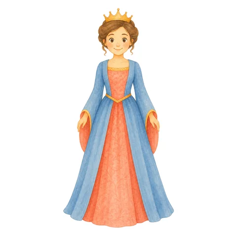 Illustration du mot reine